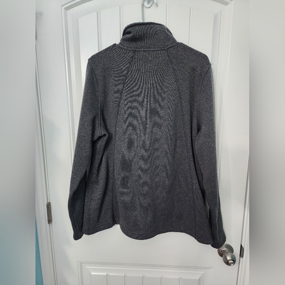 The North Face Women's Charcoal Fleece Jacket, Size XL - Picture 3 of 3